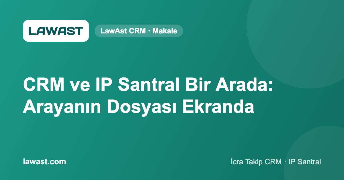 CRM ve IP Santral Bir Arada: Arayanın Dosyası Ekranda